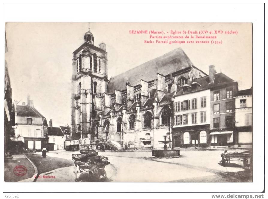 CPA---51----SEZANNE-----EGLISE - Sezanne