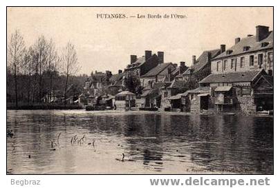 PUTANGES     LES BORDS DE L ORNE - Putanges