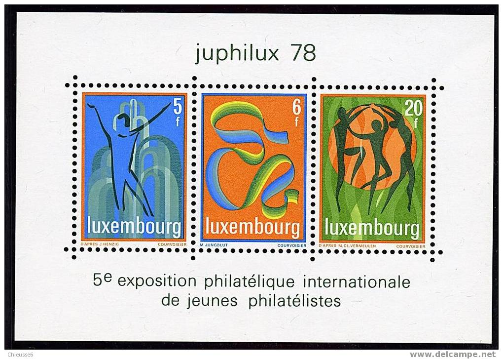 Luxembourg ** Bloc N° 12 - "Juphilux 78" - Blocchi & Foglietti