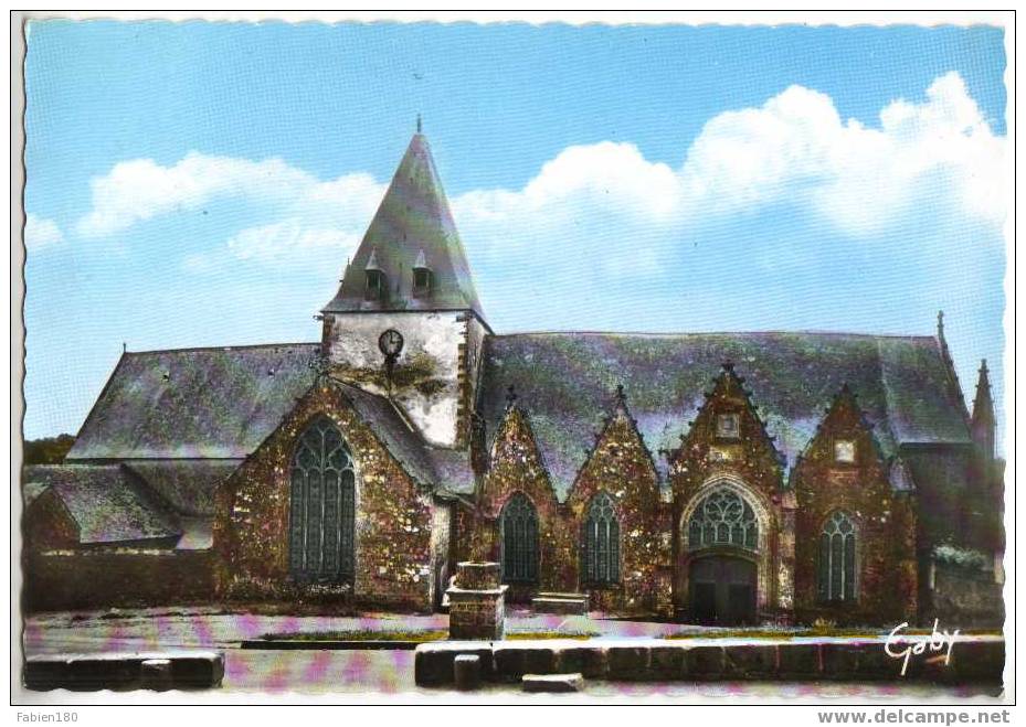 56 ROCHEFORT-EN-TERRE - Eglise Notre-Dame De La Tronchaye (Xve) - Rochefort En Terre