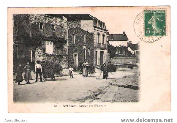 C.PA. ARTHIES .RETOUR DES GLANEURS - Arthies