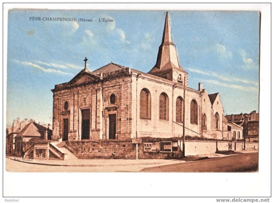 CPA---51---- LA FERE-CHAMPENOISE----EGLISE - Fère-Champenoise