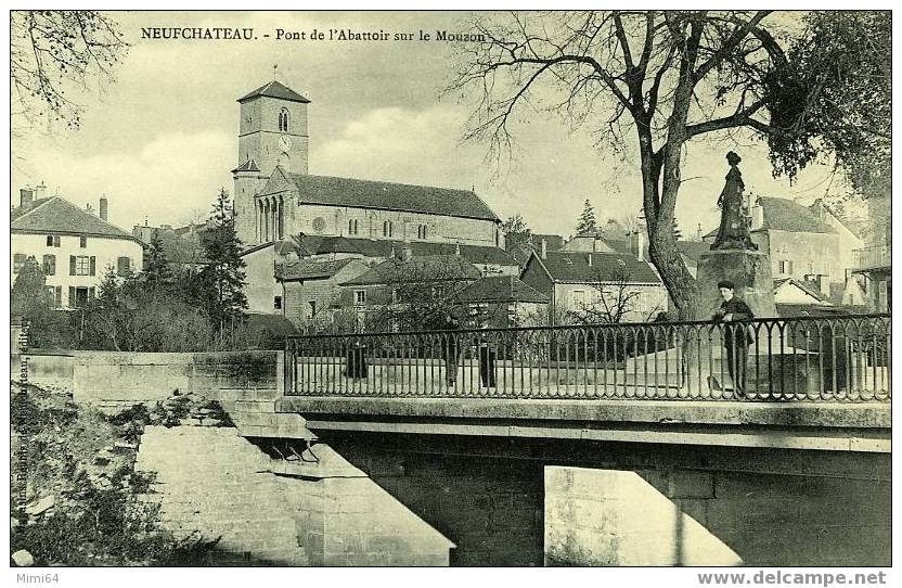 88 .  NEUFCHATEAU .  PONT DE L'ABATTOIR SUR LE MOUZON . - Neufchateau