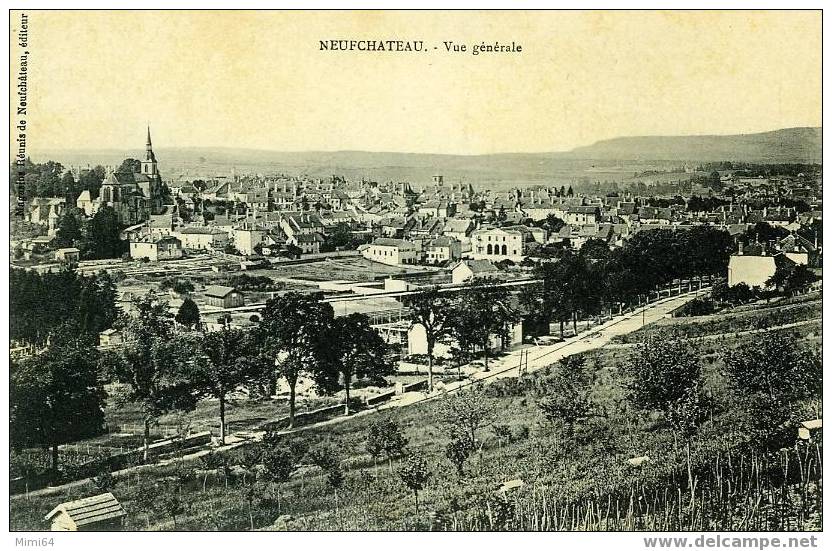 88 .  NEUFCHATEAU .  VUE GENERALE . - Neufchateau