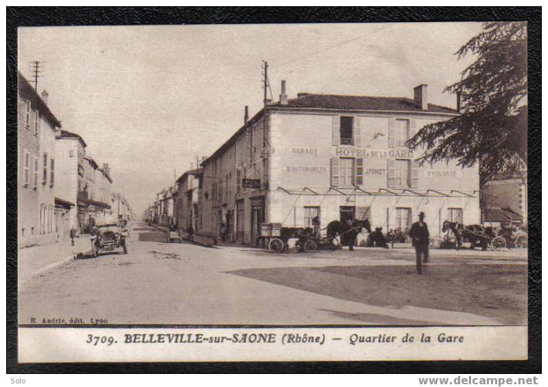 BELLEVILLE SUR SAONE - Quartier De La Gare - Belleville Sur Saone