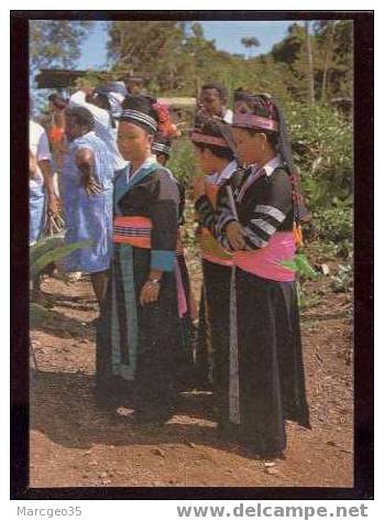 14276 Guyane Française Comte Cacao Jeunes Filles Hmong En Costume Traditionnel édit.delabergerie N°279  Belle Cpsm - Other & Unclassified