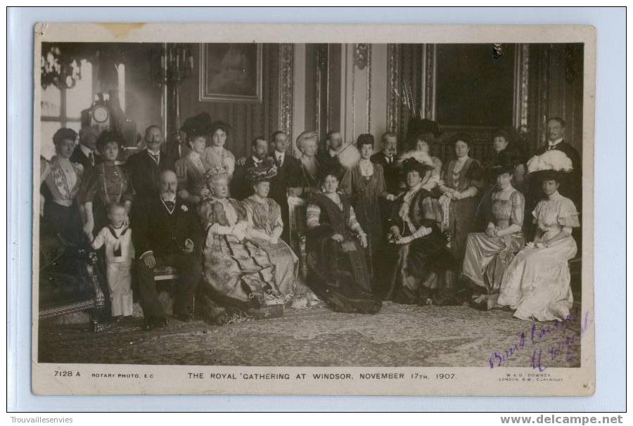 THE ROYAL CATHERING AT WINDSOR, NOVEMBER 17 TH 1907 - Windsor