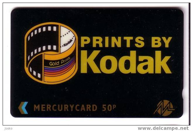 KODAK  - American Multinational Public Company Producing Photographic Materials And Equipment ( USA ) - Mercury Communications & Paytelco