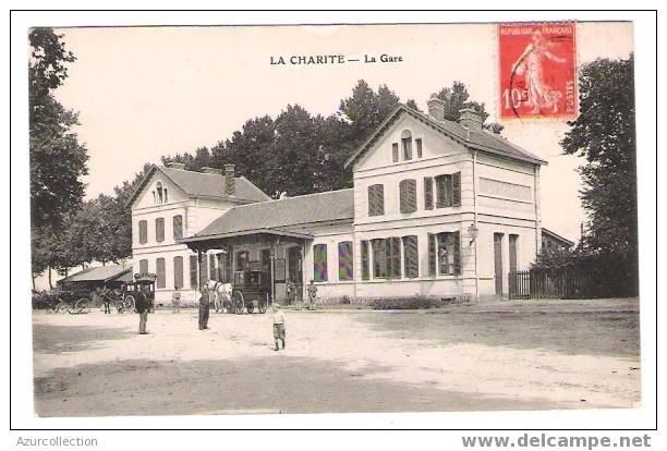 C.P.A  .LA GARE - La Charité Sur Loire
