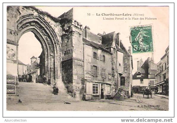 C.P.A  .ANCIEN PORTAIL - La Charité Sur Loire