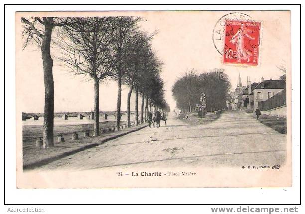 C.P.A  .PLACE MISERE - La Charité Sur Loire