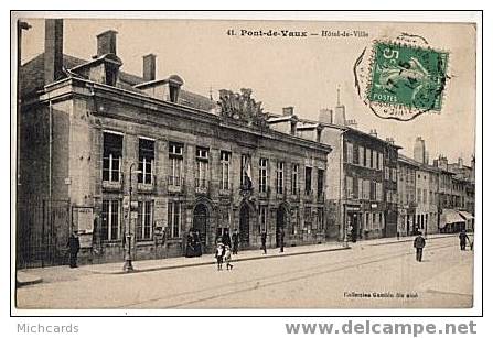 CPA 01 PONT DE VAUX - Hotel De Ville - Pont-de-Vaux