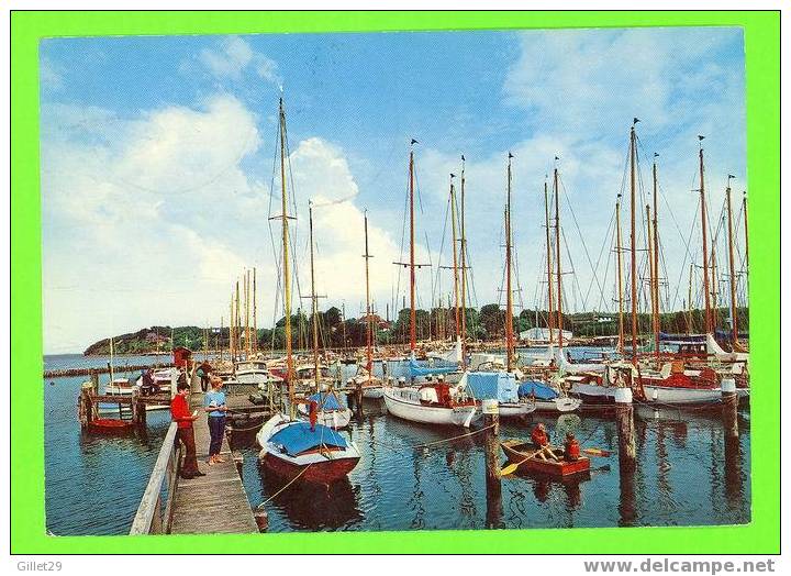 FLENSBURGER FORDE YACHTHAFEN - OSTSEEHEILBAD GLUCKSBURG - CARD TRAVEL - - Flensburg