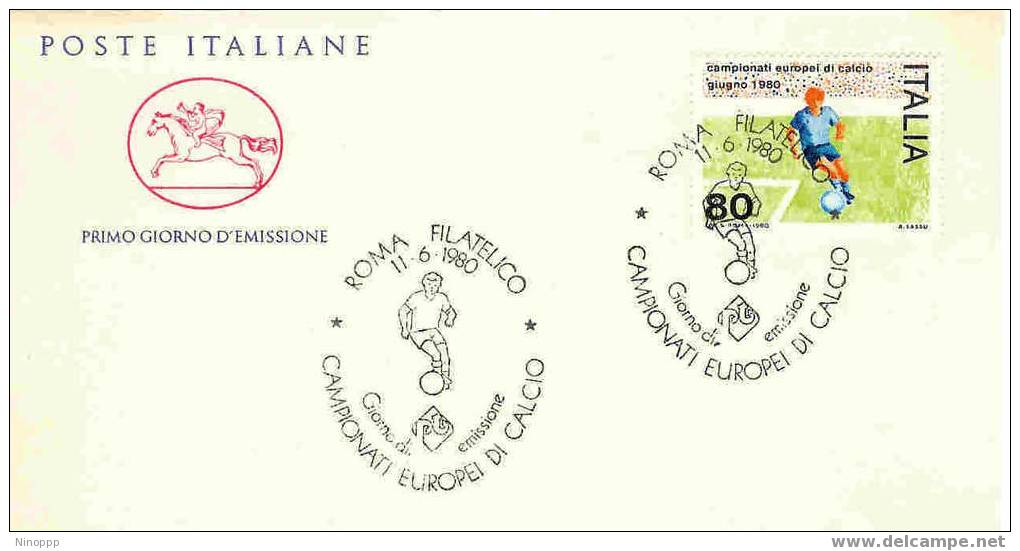 Italy-1980 European Football Championship  FDC - Other & Unclassified