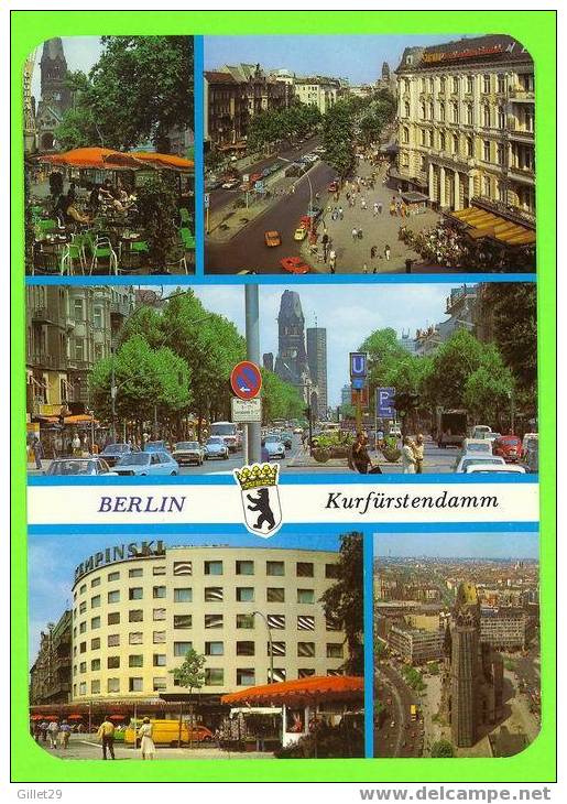 BERLIN - KURFURSTENDAMM - CARD TRAVEL - Charlottenburg