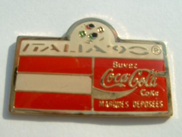 COCA COLA ITALIA 90 AUTRICHE - Coca-Cola