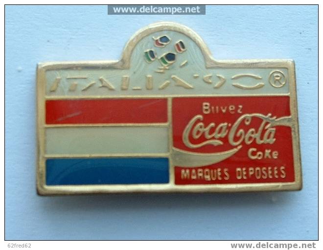 COCA COLA  ITALIA 90  PAYS-BAS - Coca-Cola