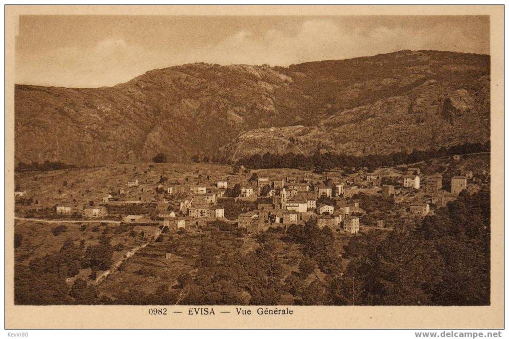 2A EVISA Vue Générale - Altri & Non Classificati