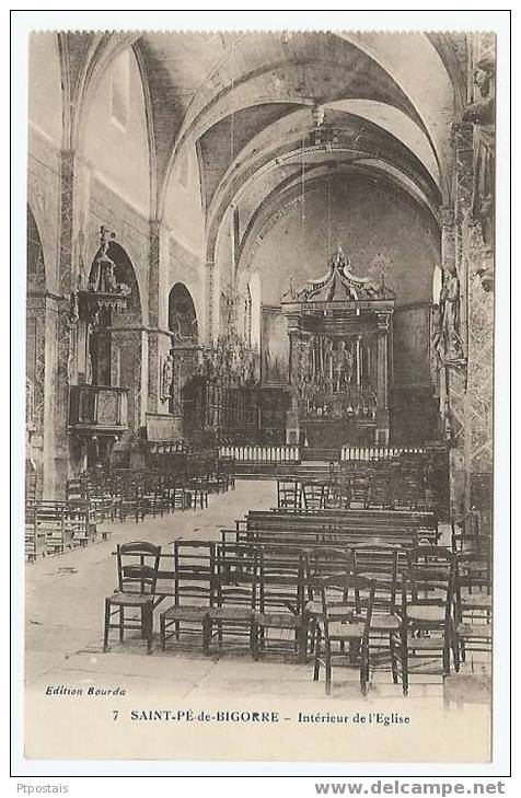 SAINT PE De BIGORRE (France) - Interieur De L´Eglise - Saint Pe De Bigorre