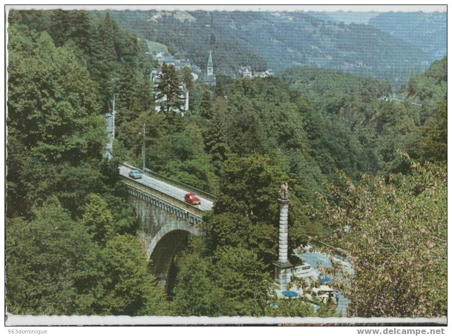 Les Pyrenees - Le Célèbre Pont-Napoleon - A Gaucher St-Sauveur - Station Thermale - Midi-Pyrénées