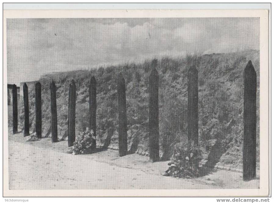 Nationaal Gedenkteken Van Het Fort Van Breendonk - Nr 12 - Executiepalen - Poteaux D'exécution - Willebroek