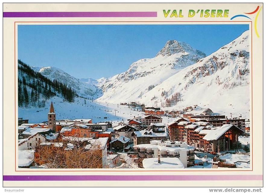 Savoie Val D' Isere La Station Et Le Charvet - Val D'Isere