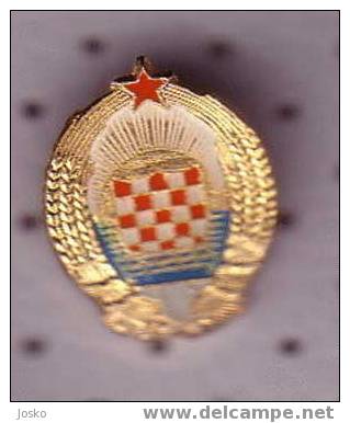 CROATIA ( Ex YU ) * Coat Of Arms - Armoiries - Blason - Blazon - Coats Of Arms - Wappen - Escudo De Armas - Blasone - Administración