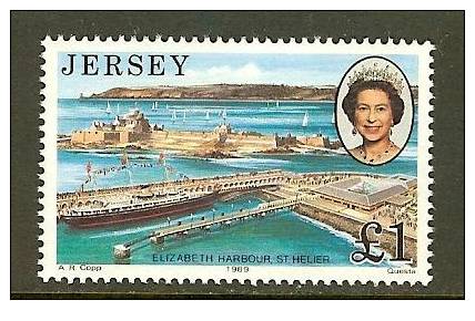 JERSEY 1989 MNH Stamp(s) Elisabeth Harbour 484 #4304 - Jersey