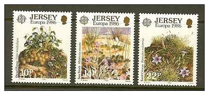 JERSEY 1986 MNH Stamp(s) Environment 378-380 #4292 - 1986