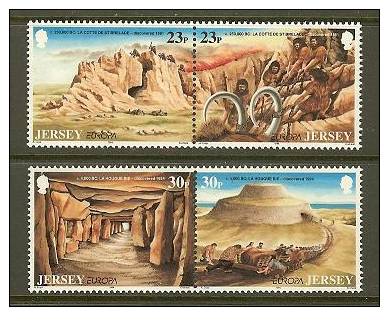 JERSEY 1994 MNH Stamp(s) Discoveries 650-653 #4323 - 1994