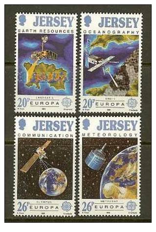 JERSEY 1981 MNH Stamp(s) Europa 539-542 #4313 - 1981