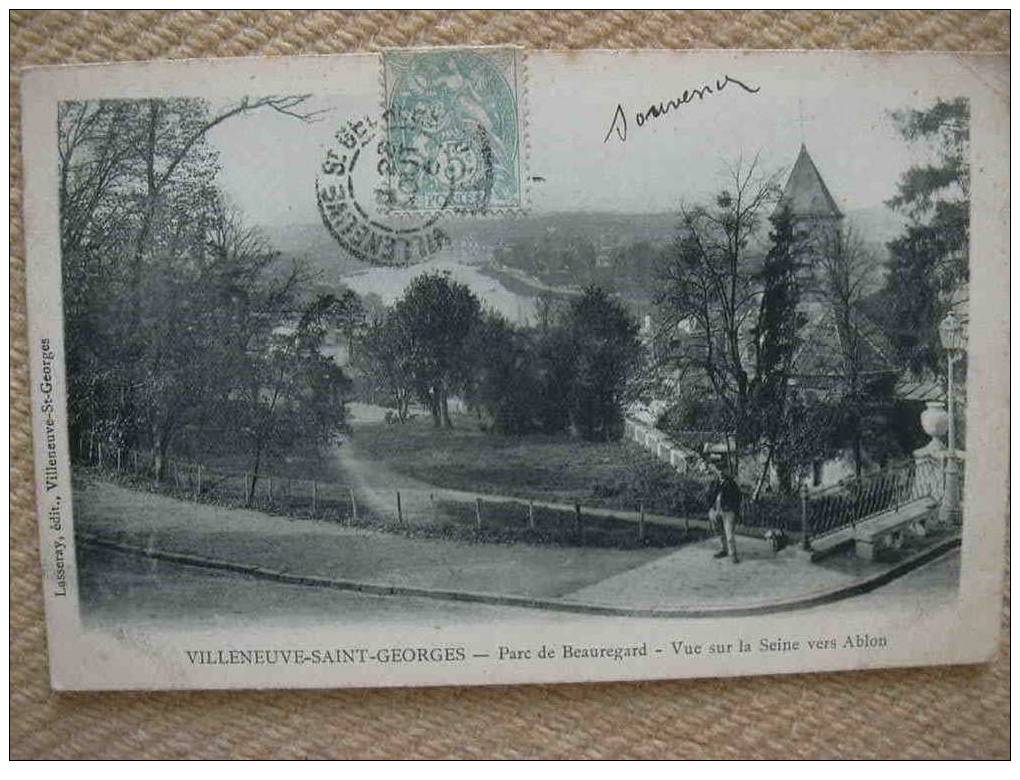 94 VILLENEUVE SAINT GEORGES PARC DE BEAUREGARD - Villeneuve Saint Georges