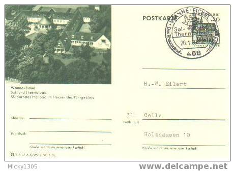 Germany - Ganzsache Gestempelt / Postcard Used (G146) - Illustrated Postcards - Used