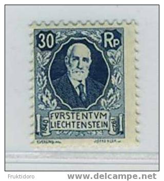 Liechtenstein Mi 74 Fürst Prince Johann II * 1925 - Nuovi