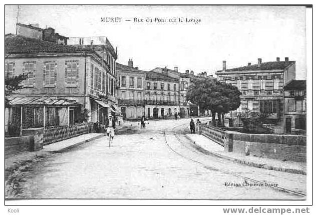 31Z72-MUR-03 - MURET - Rue Du Pont Sur La Louge - Café - Muret