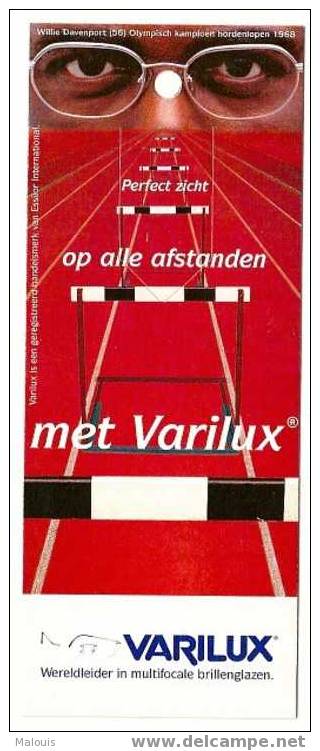 Bookmark (PagerClip), Advertisement, Reclame. Varilux. Bril, Glasses, Lunettes, Brille. - Bladwijzers