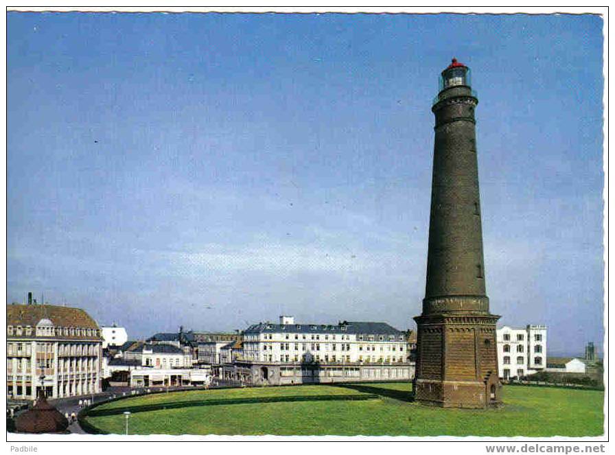 Carte Postale   Allemagne   Nordseeheilbad Borkum Neuer Leuchtturn Haus "Rote Erde" Und Kurverwaltung BT3 - Borkum