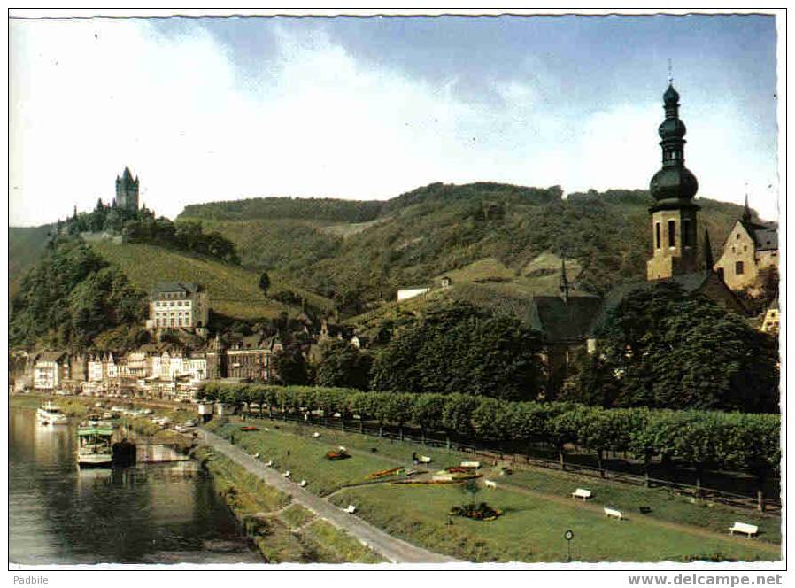 Carte Postale   Allemagne  Cochem An Der Mosel Mit Burg - Cochem