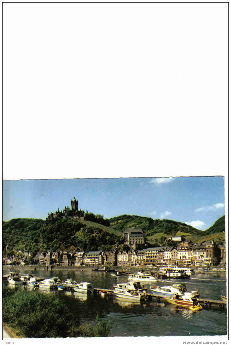 Carte Postale   Allemagne  Cochem An Der Mosel Mit Burg BT3 - Cochem