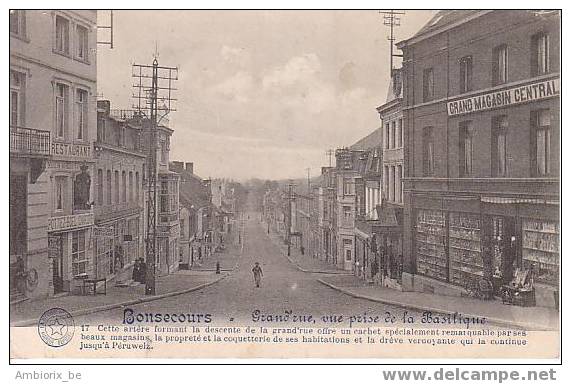 Bonsecours - Grand'rue Et Place De La Basilique - Péruwelz