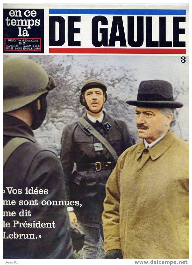 Collection En Ce Temps Là - De Gaulle N° 3 - History