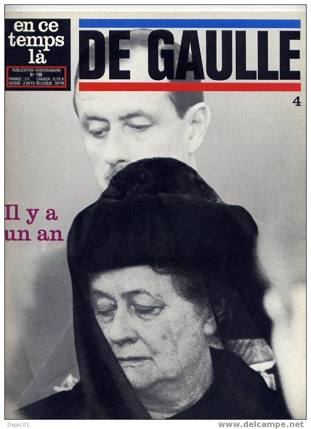 Collection En Ce Temps Là - De Gaulle N° 4 - Geschiedenis