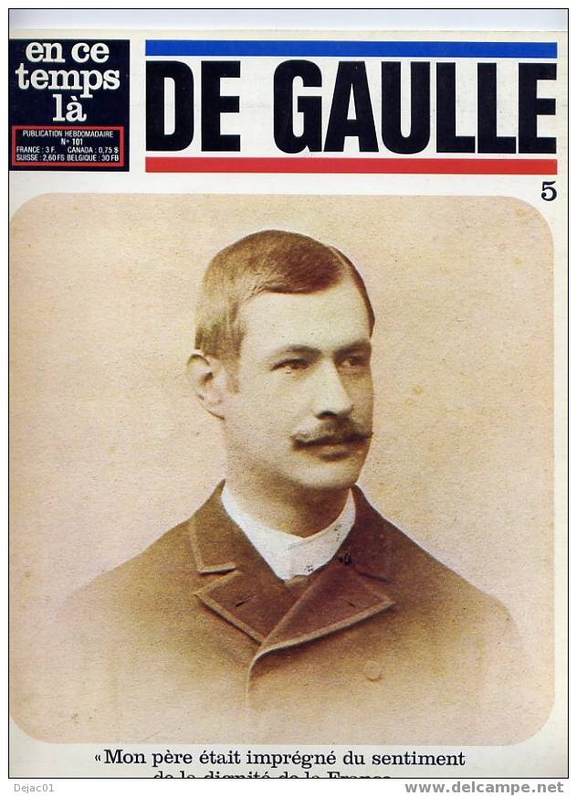 Collection En Ce Temps Là - De Gaulle N° 5 - Geschiedenis