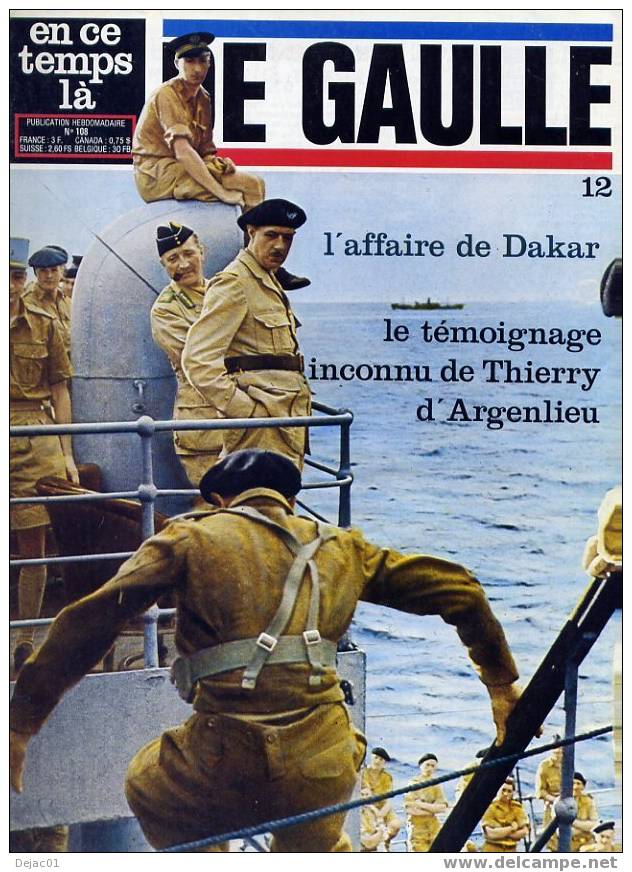 Collection En Ce Temps Là - De Gaulle N° 12 - Geschiedenis