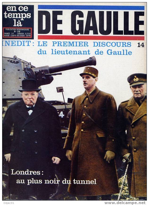 Collection En Ce Temps Là - De Gaulle N°14 - Geschiedenis