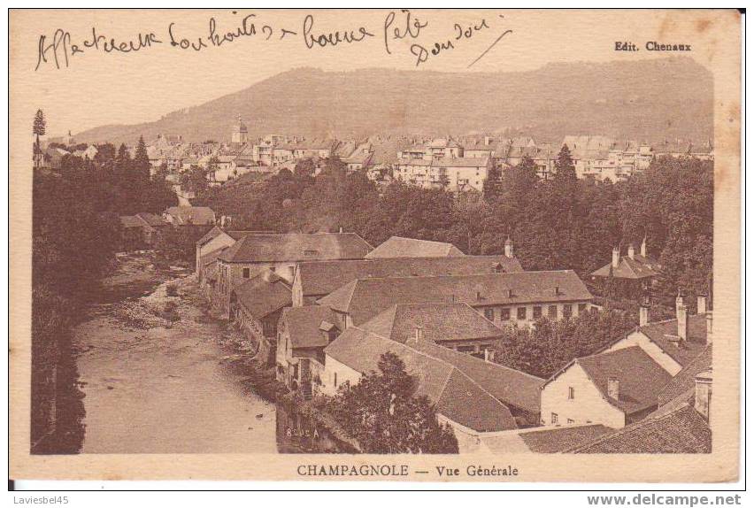 CHAMPAGNOLE . VUE GENERALE - Champagnole