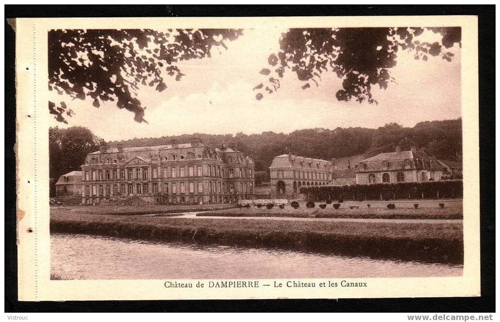 Château De DAMPIERRE : Château Et Canaux - Non Circulé - Not Circulated - Nicht Gelaufen. - Dampierre En Yvelines