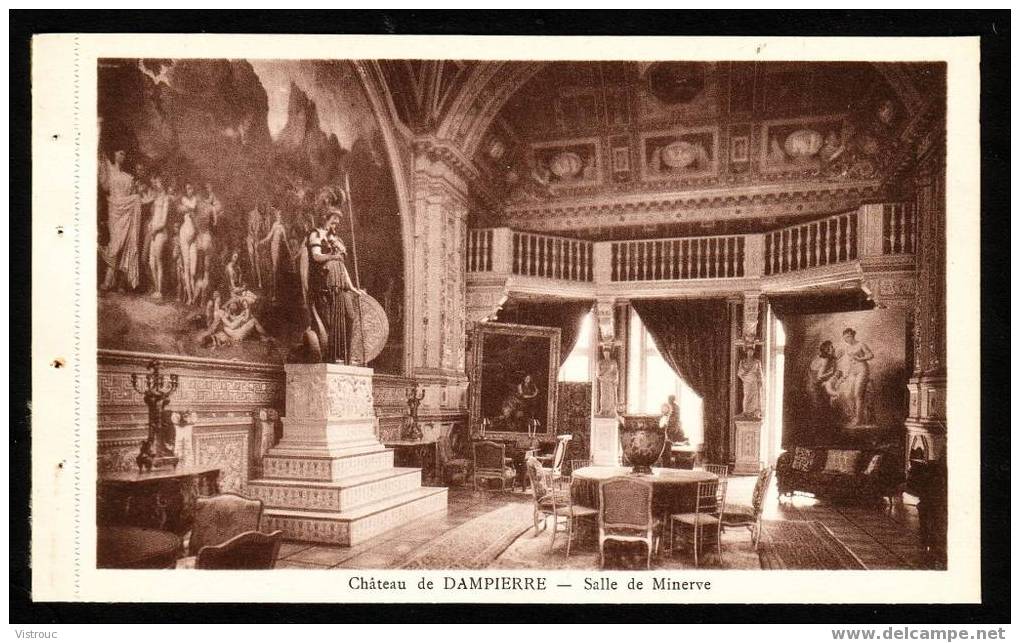 Château De DAMPIERRE : Salle De Minerve - Non Circulé - Not Circulated - Nicht Gelaufen. - Dampierre En Yvelines