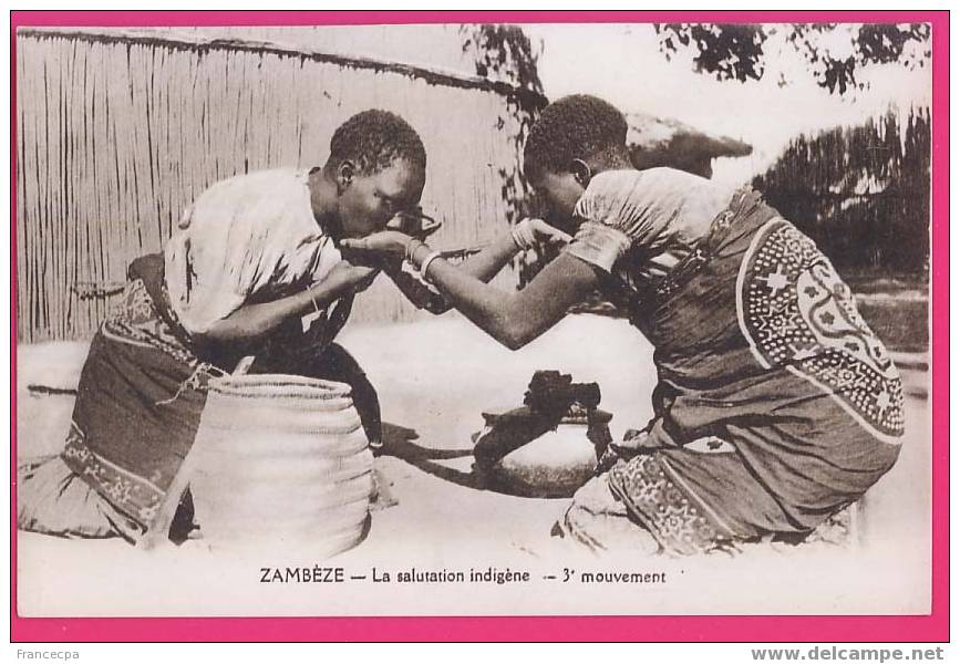 002  ZAMBEZE  La SAlutation Indigène  3e Mouvement - Zambie