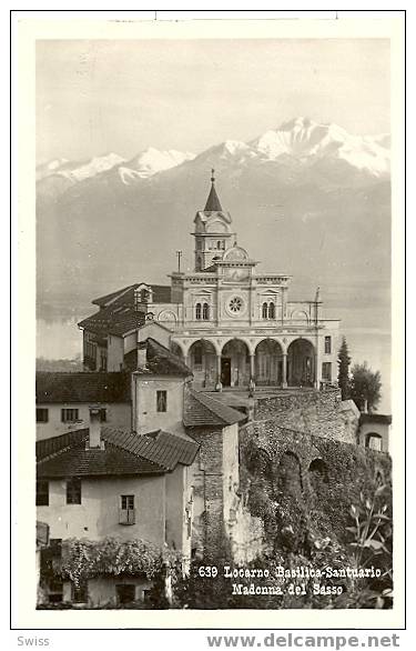 Locarno Basilica-Santuario Madonna Del Sasso - Locarno